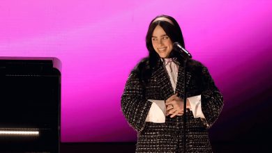 HOLLYWOOD CALIFORNIA  MARCH 10 Billie Eilish performs onstage during the 96th Annual Academy Awards at Dolby Theatre on...