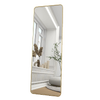 gold frame mirror